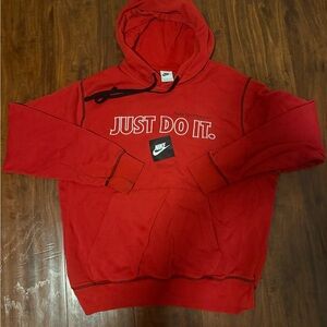 Nike Red Sportswear Hoodie